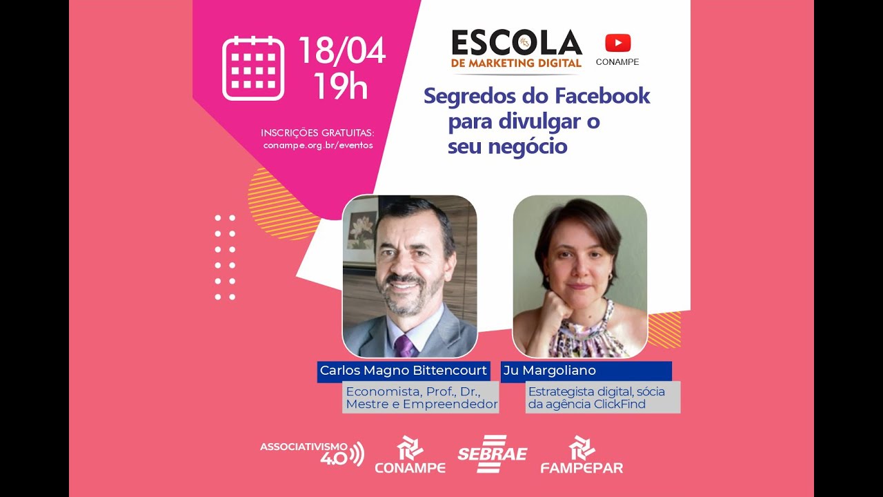 Escola de MArketing Digital - SEGREDOS DO FACEBOOK PARA DIVULGAR O SEU NEG&Oacute;CIO
