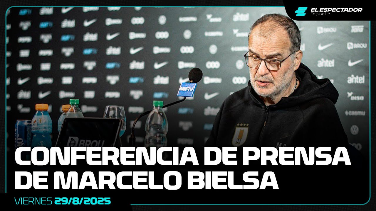 CONFERENCIA DE PRENSA DE MARCELO BIELSA | 29/8/2025