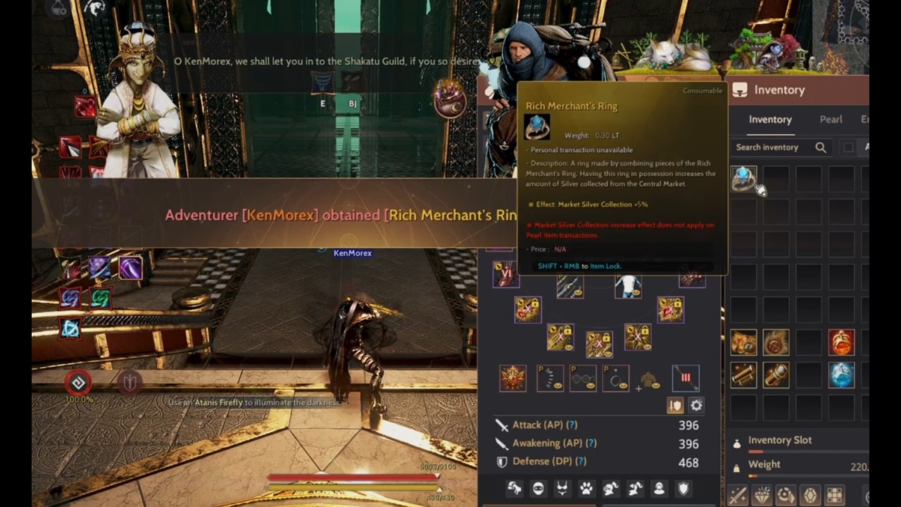 BDO Rich Merchant Ring Completed &ndash; Succession Ninja MENA Server | Black Desert Online