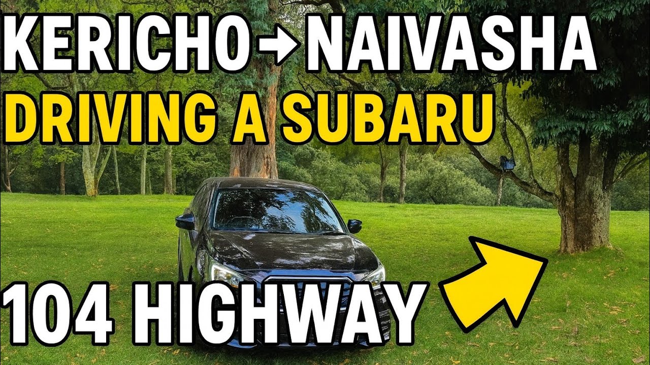 “Epic Drive From Kericho to Naivasha in a Subaru Legacy 🚗 | Stunning Rift Valley Views!” PART 2 