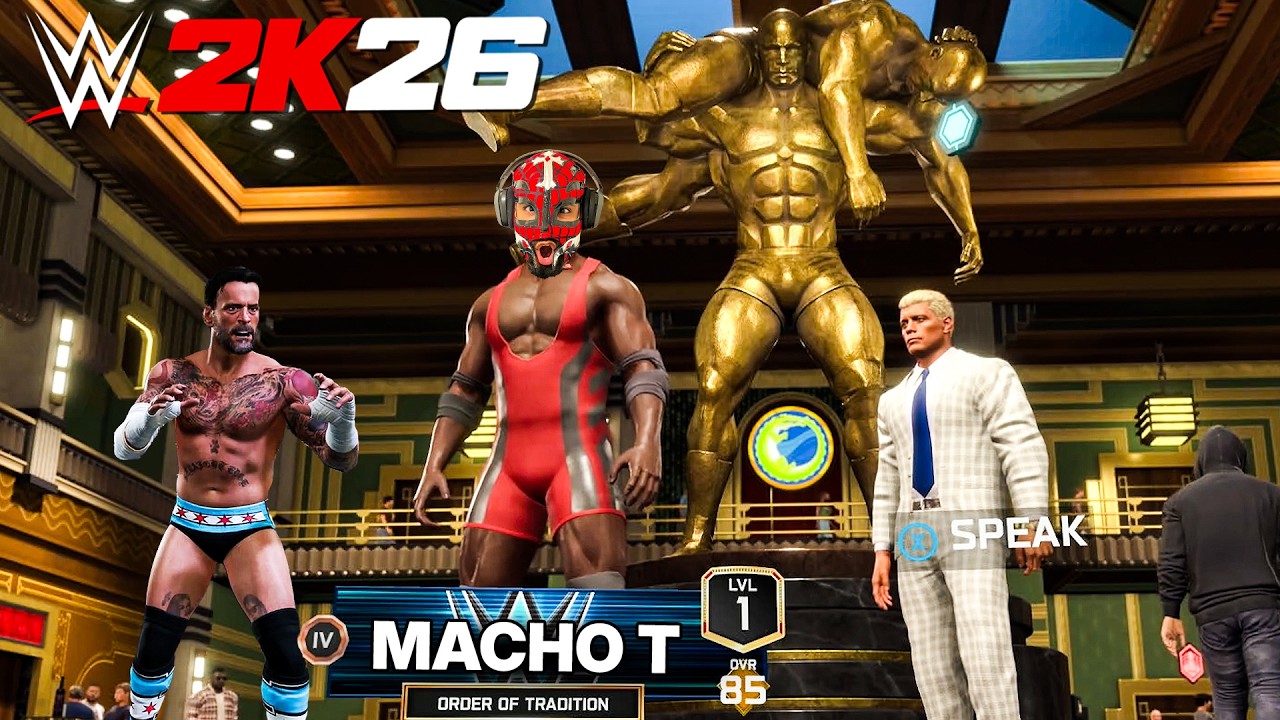 I Played the First Hour of WWE 2K26 The Island!