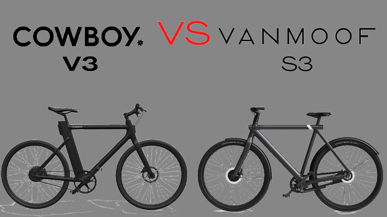 COWBOY V3 vs VANMOOF S3 - Design E-Bikes im Vergleich