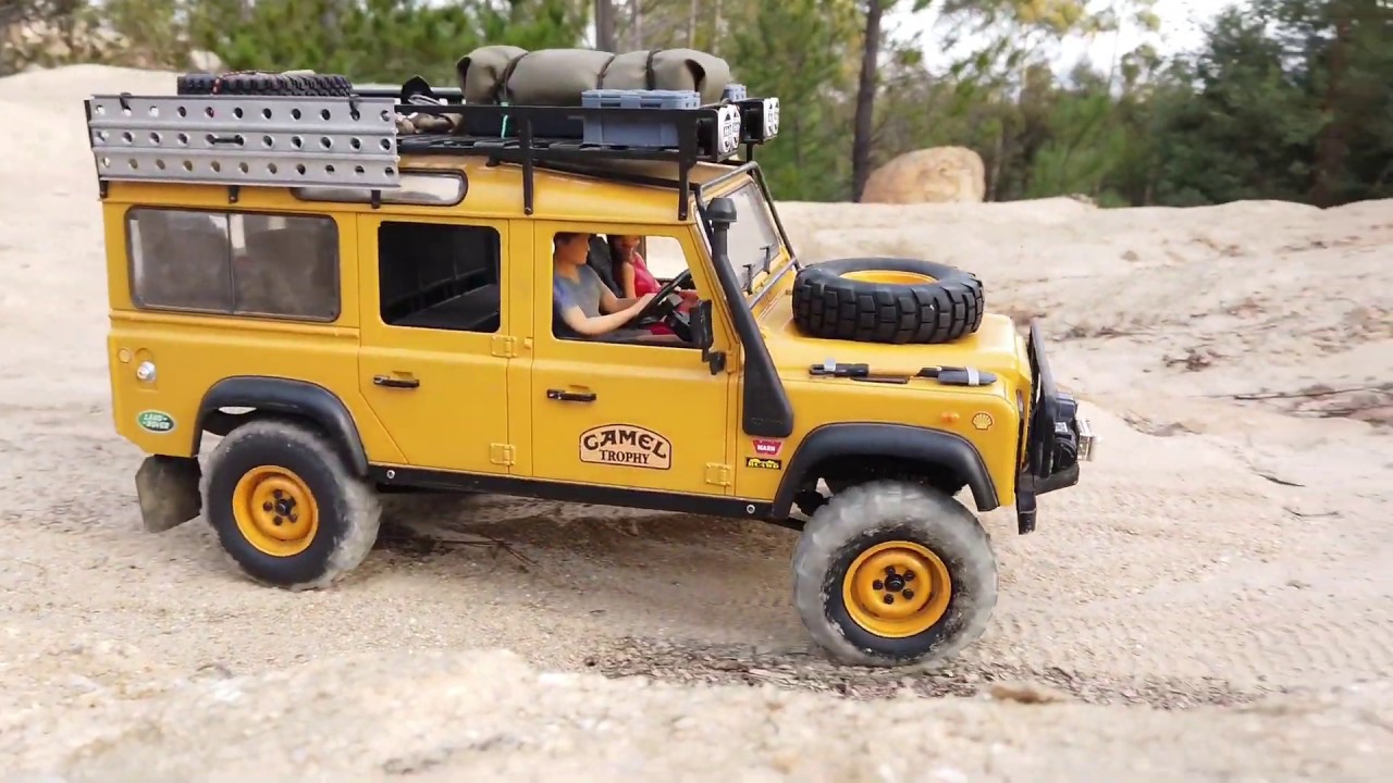 RC Crawling with the Camel Trophy RC4WD G2 D110 and testing out my new Mud Plugger tires