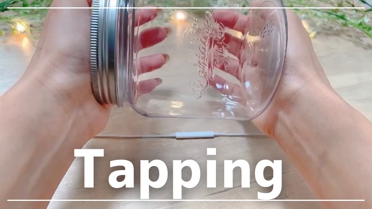 タッピングASMR｜眠くなる・囁きなしTapping ASMR for Sleep | No Talking