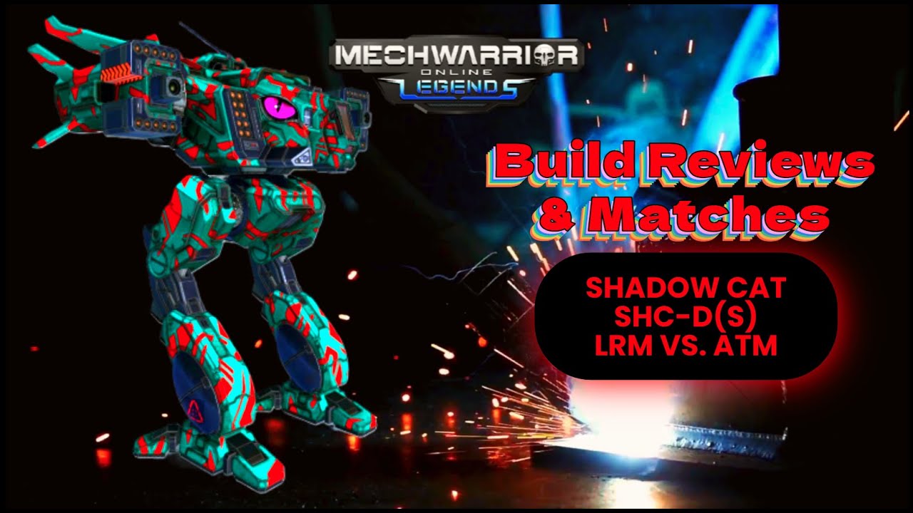 MWO: Shadow Cat SHC-D(S) - Long Range Missiles vs. Advanced Tactical Missiles Builds & Matches