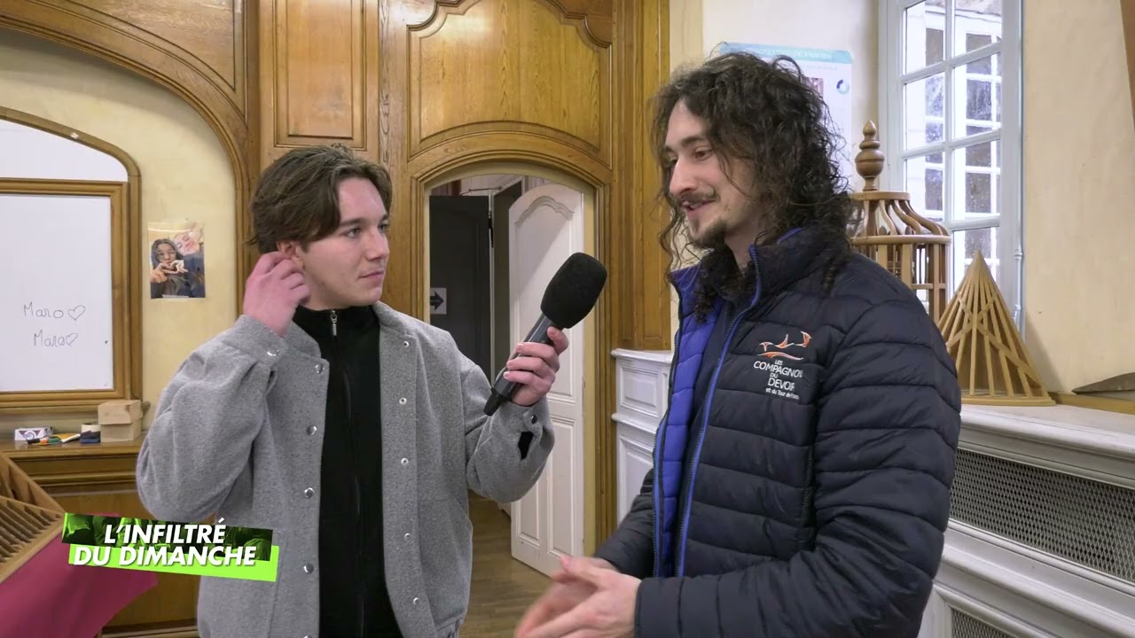 L'infiltré du dimanche - Portes ouvertes des Compagnons du devoir au Mans (29.01.2025, Partie 3)