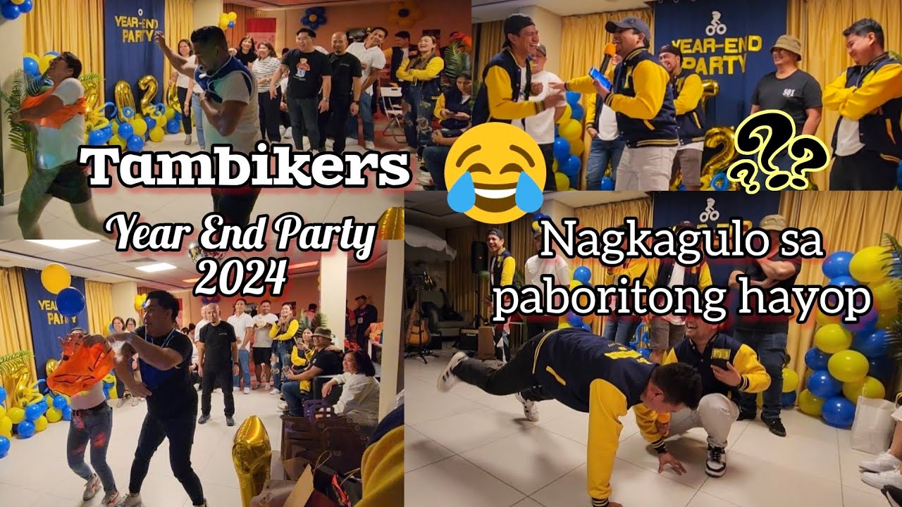 Tambikers Year End Party Part2-Parlor Games | Lotty'sVlog