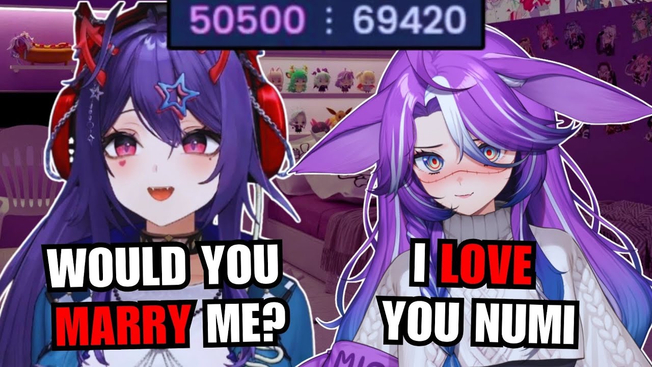 Michi Surprises Numi Hitting the 50k Subgoal to Visit Her in America