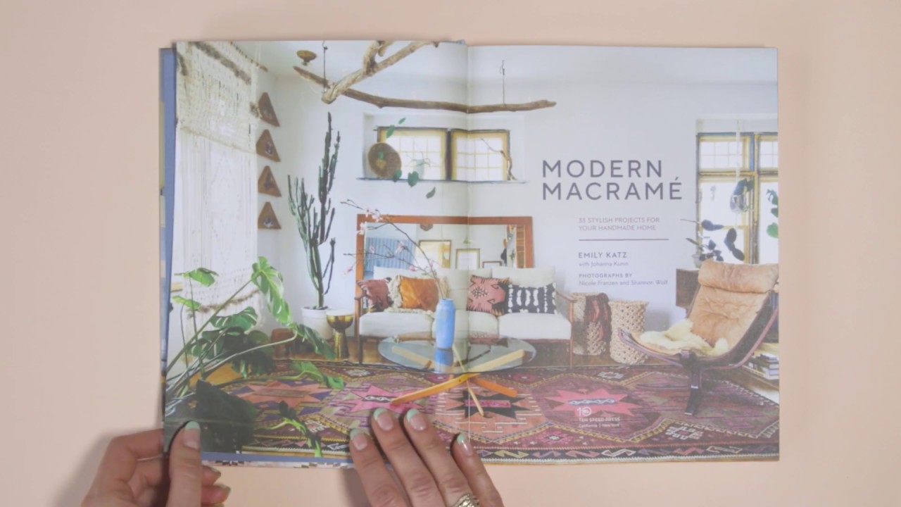 Modern Macram&eacute; Book Flip-Through
