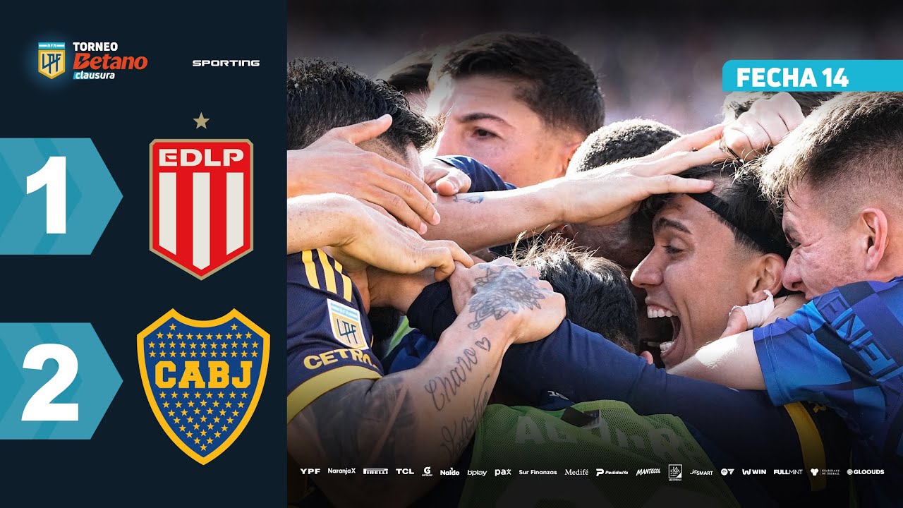 ESTUDIANTES 1 - 2 BOCA | Resumen del partido | #TorneoBetano Clausura 2025