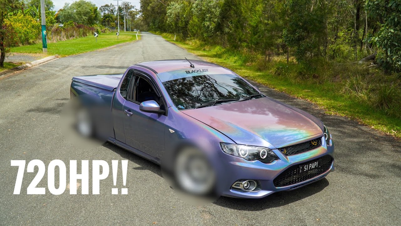720HP XR6 TURBO UTE! INSANE COLOUR & NEW WHEELS!