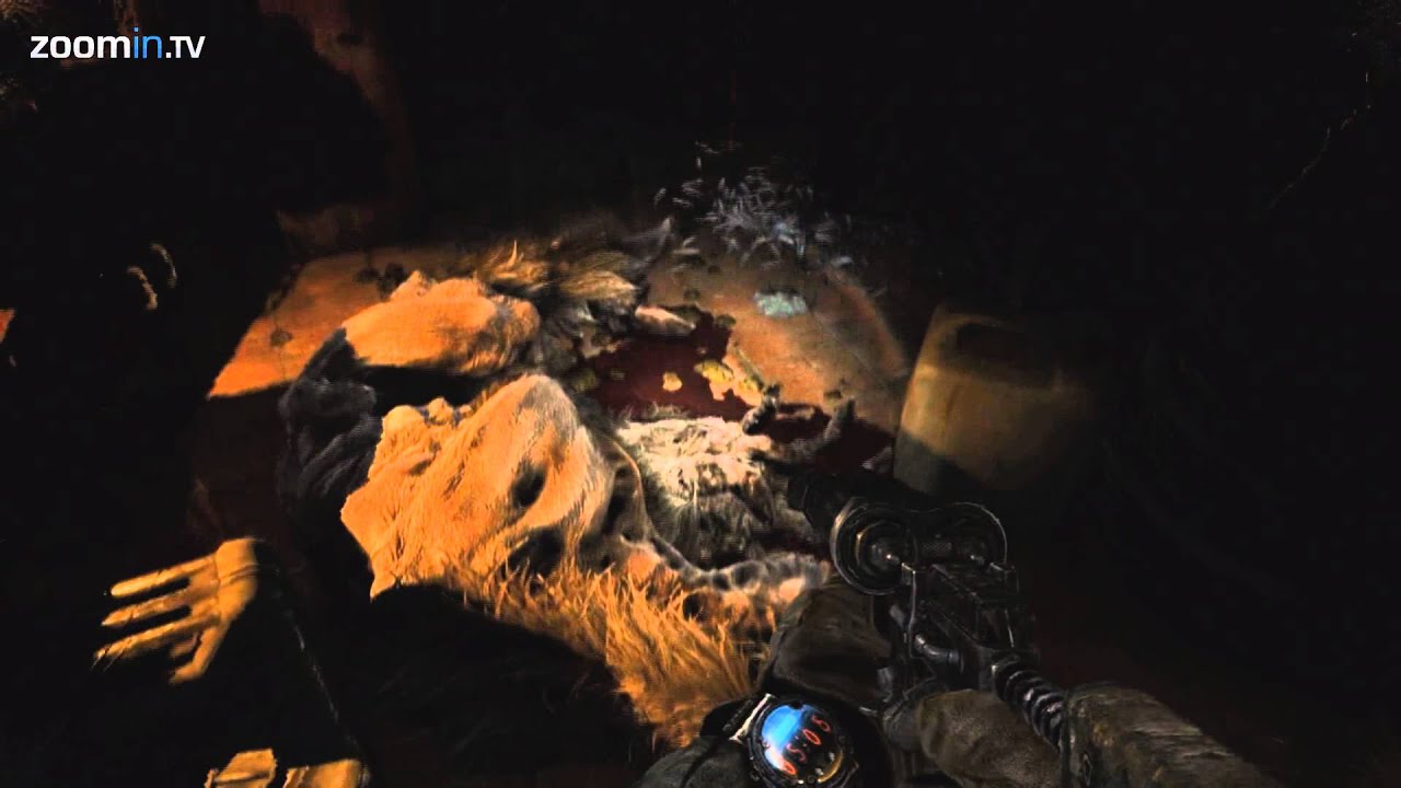 Metro Last Light - 12 min gameplay Welcome to Moscow demo (1080p Zoomingames)
