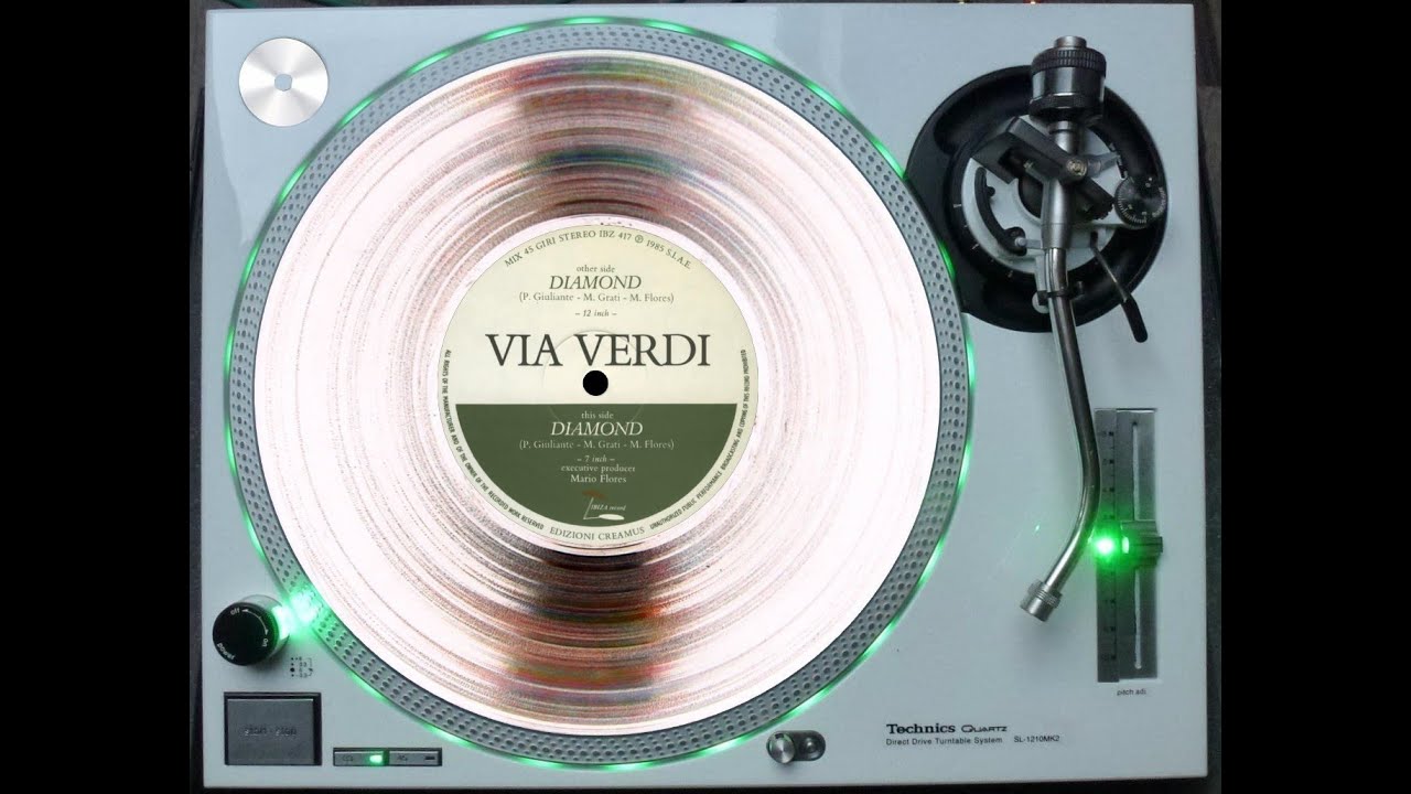 VIA VERDI - DIAMOND (ELECTRIFY ORIGINAL RE-EDIT) (℗1985 / ©2014)