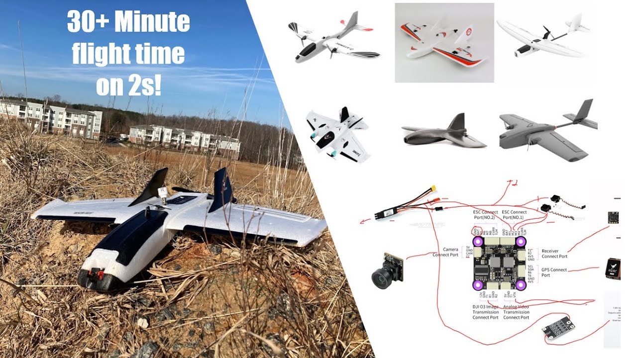 ZOHD Dart 250g: Full FPV Wing Build Tutorial, iNav setup, Fixed wing Flying tips