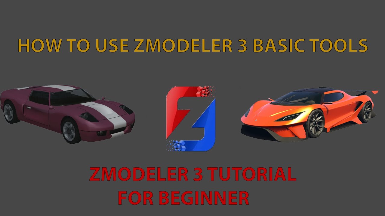 Zmodeler 3 Basics | How  To use Zmodeler 3 Tools | Tutorial #2 | Zmodeler Tutorial