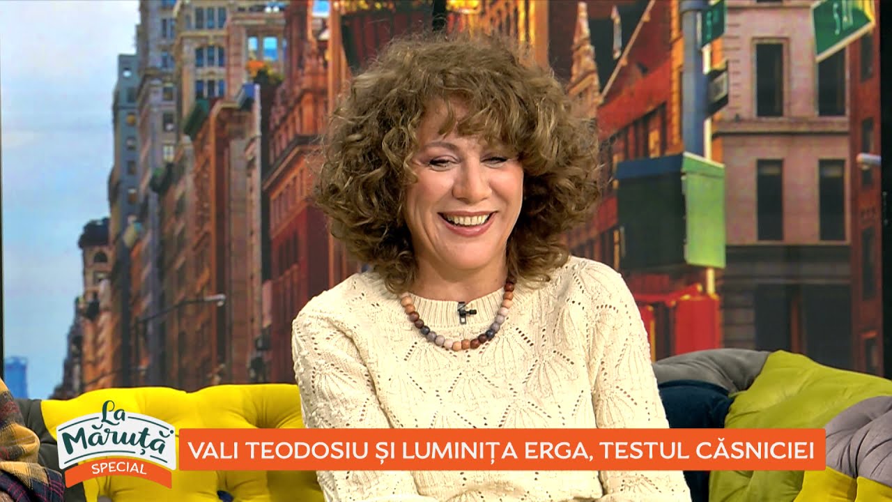 Vali Teodosiu și Luminița Erga, testul căsniciei