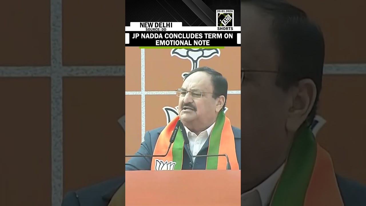 JP Nadda kończy kadencję jako prezes BJP w emocjonalnym tonie
