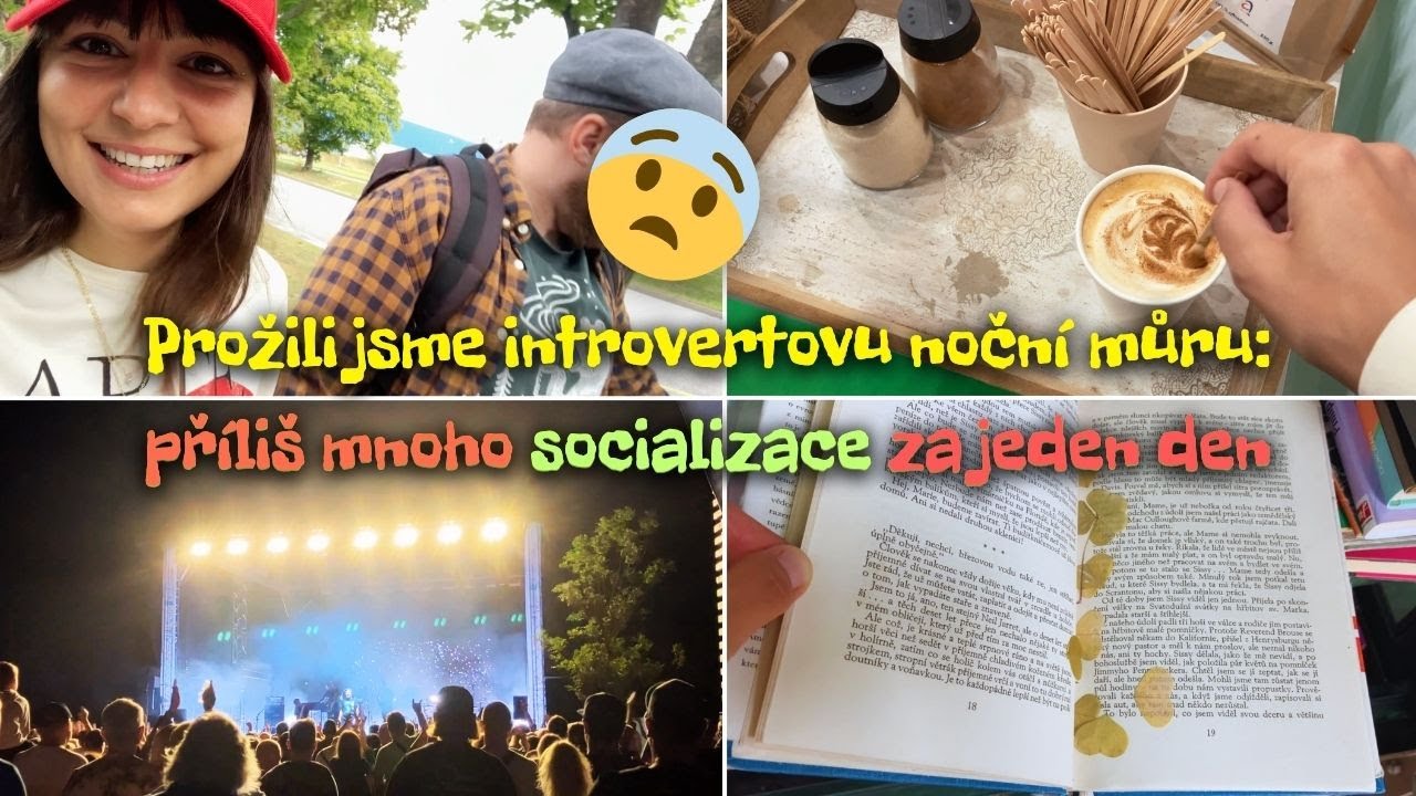 Introvertský vlog: jdem na Tata Bojs a Zemi živitelku (mezi lidi!)