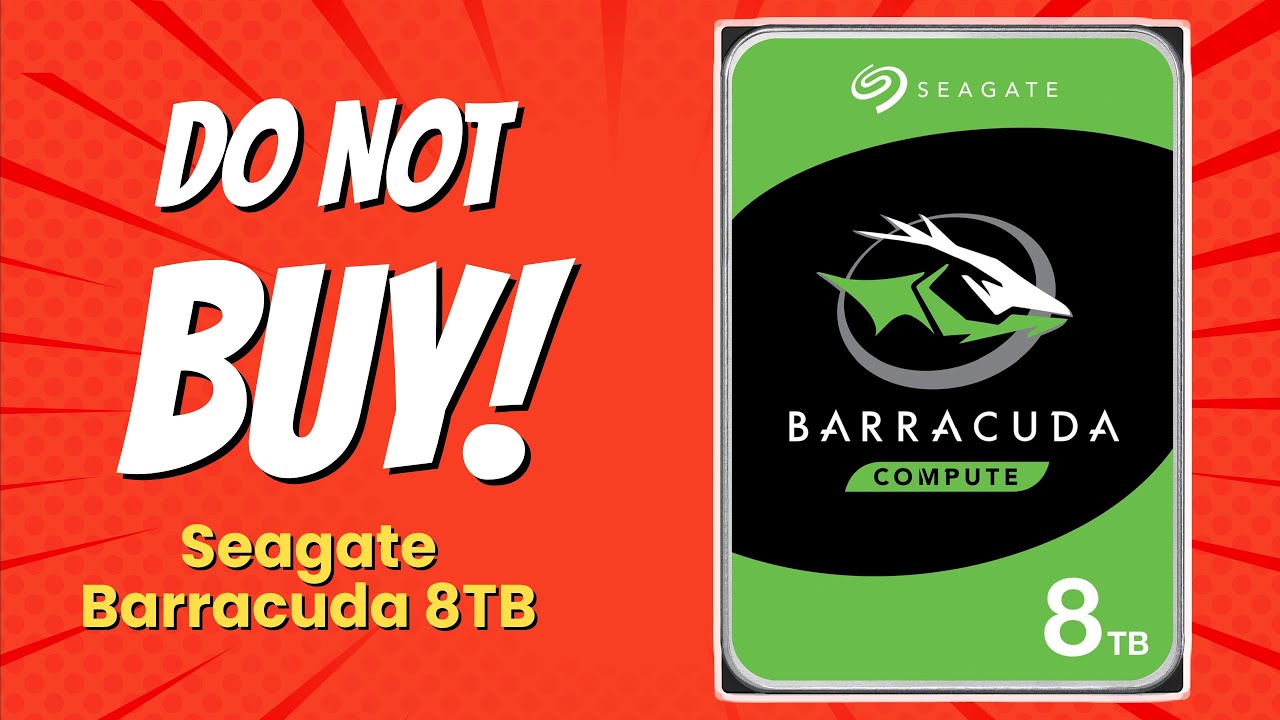 НЕ ПОКУПАЙТЕ Seagate Barracuda 8TB, НЕ ПОСМОТРЕВ ЭТО ВИДЕО! 😱 (8 причин)