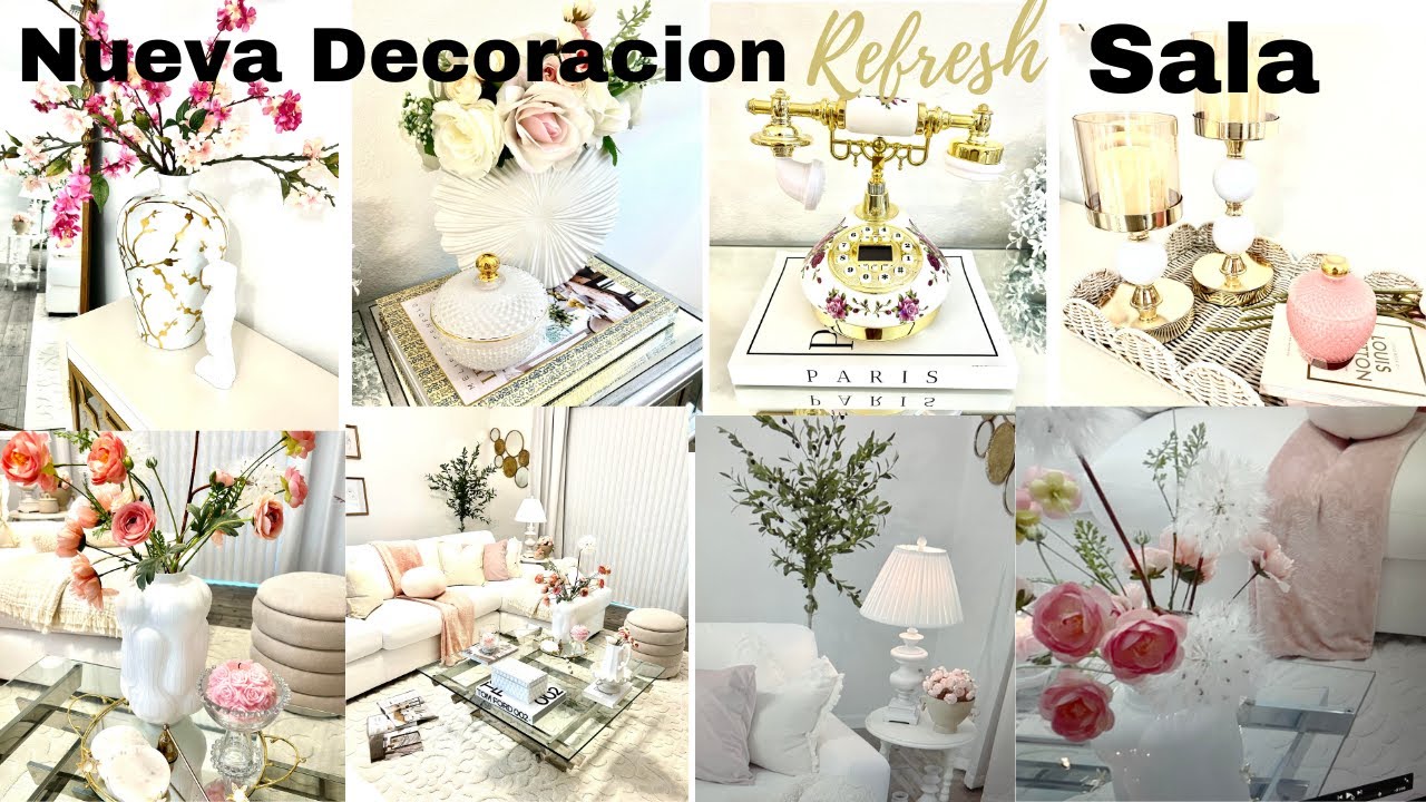 NUEVA  DECORACION  DE MI SALA 2023 |  || LIVING ROOM REFRESH| VERANO 2023