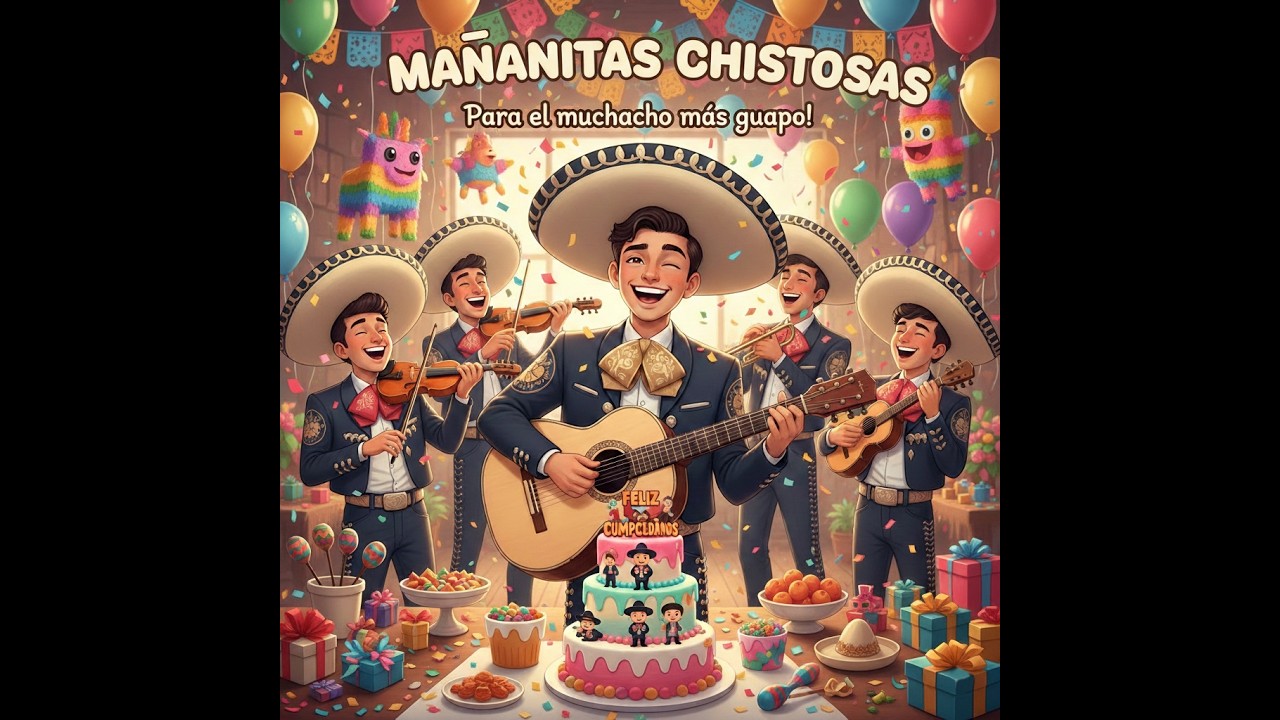 Mañanitas chistosas para el con Mariachi