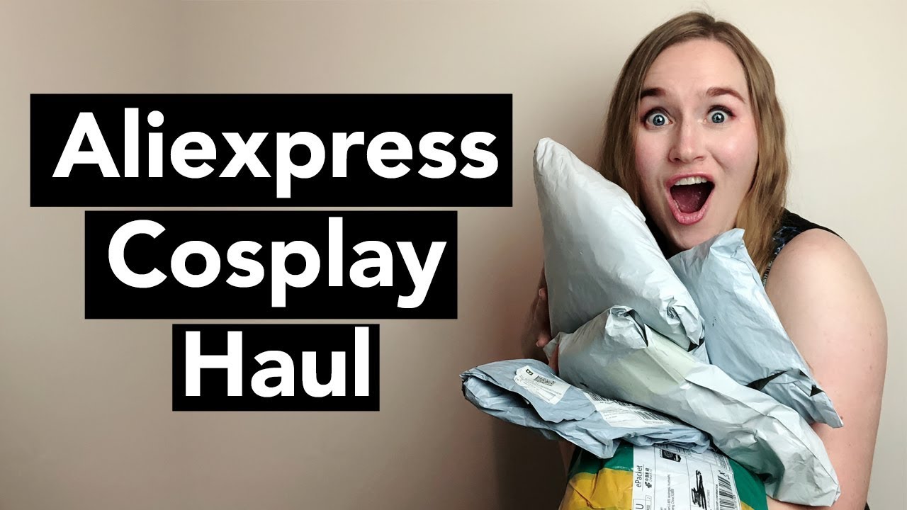 Aliexpress Cosplay Haul: Opening Video