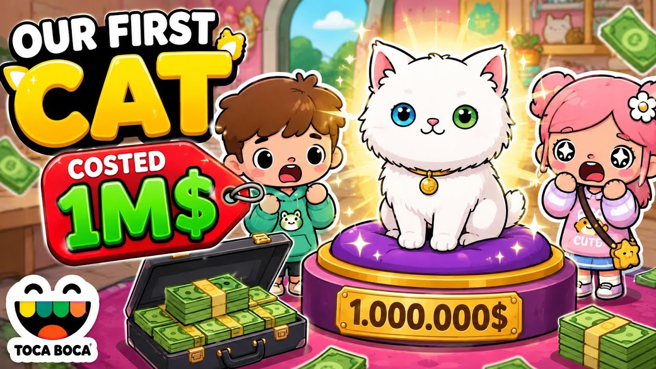 Наша первая кошка стоила 1 млн $😐