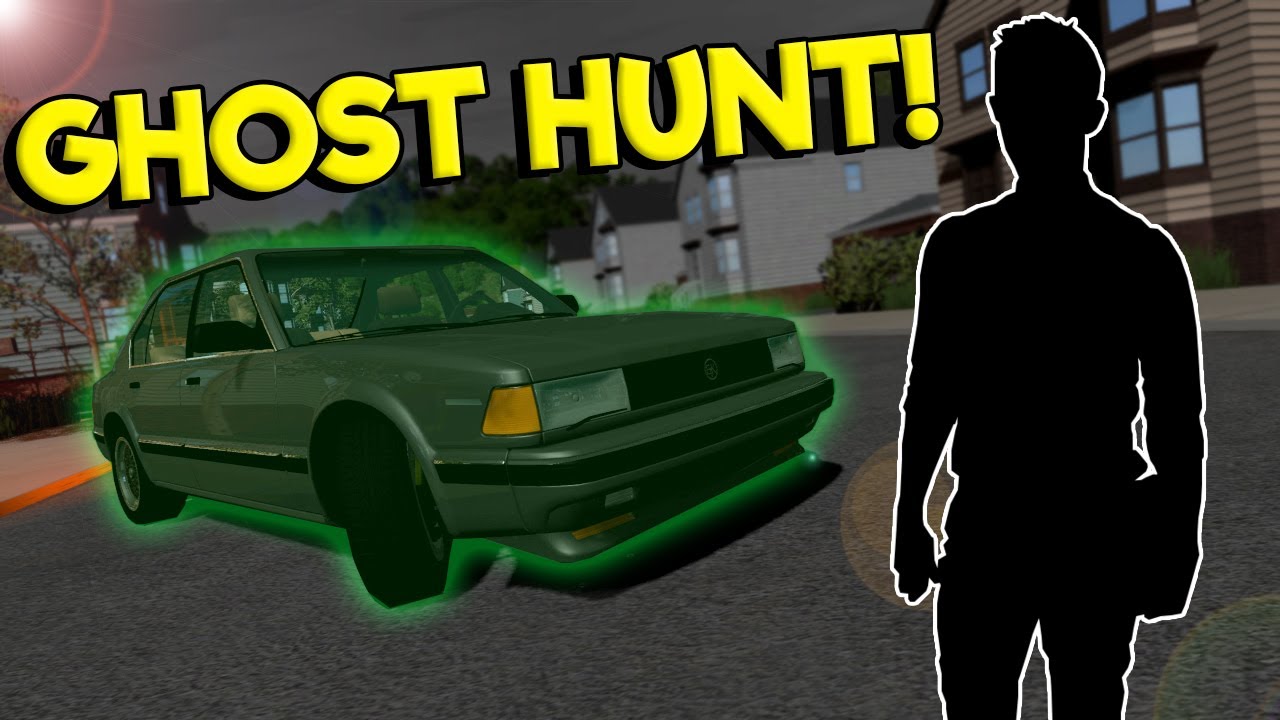 The GHOST CAR is Terrifying in Walking Mode! - BeamNG Gameplay Chases & Crashes