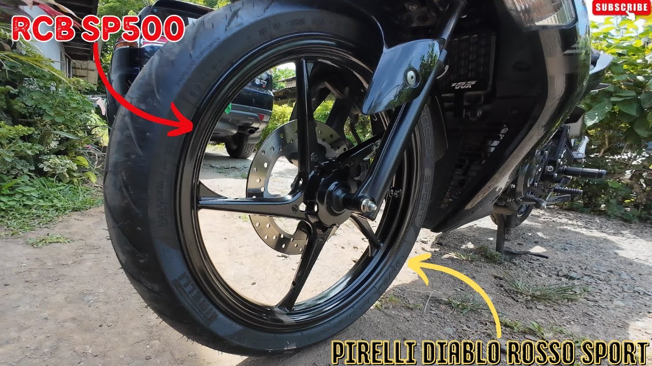 Sniper 155R - RCB SP500 and PIRELLI Diablo Rosso Sport | Y16ZR