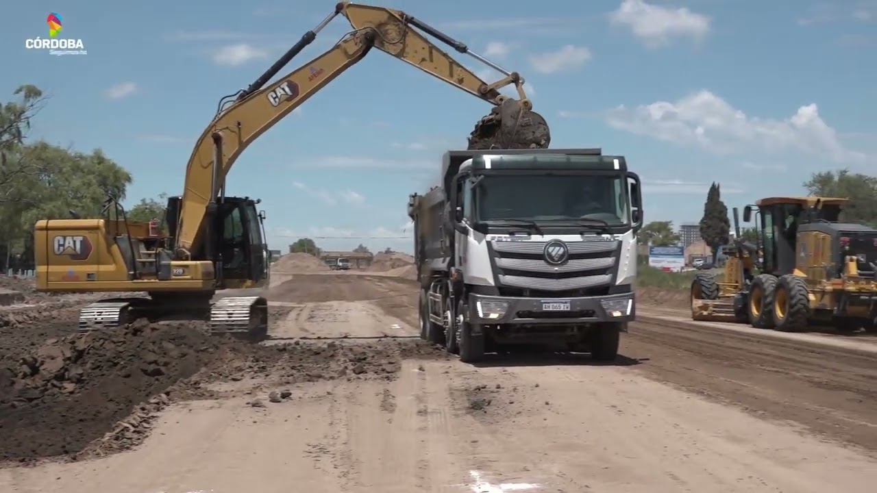 Con la habilitación de un tramo, continúan las obras en la nueva Circunvalación de Río Cuarto
