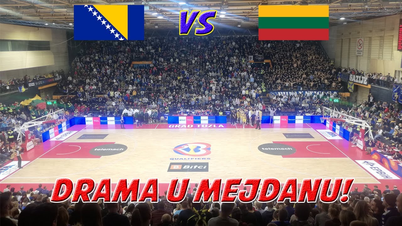 DRAMA U MEJDANU! - BiH 🇧🇦 - Litvanija 🇱🇹 (košarkaški vlog)