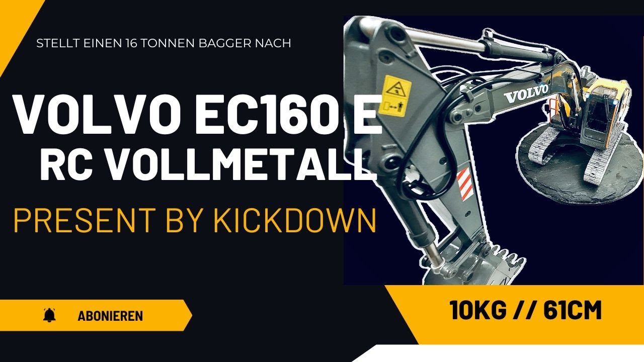 Volvo EC160E RC Vollmetallbagger