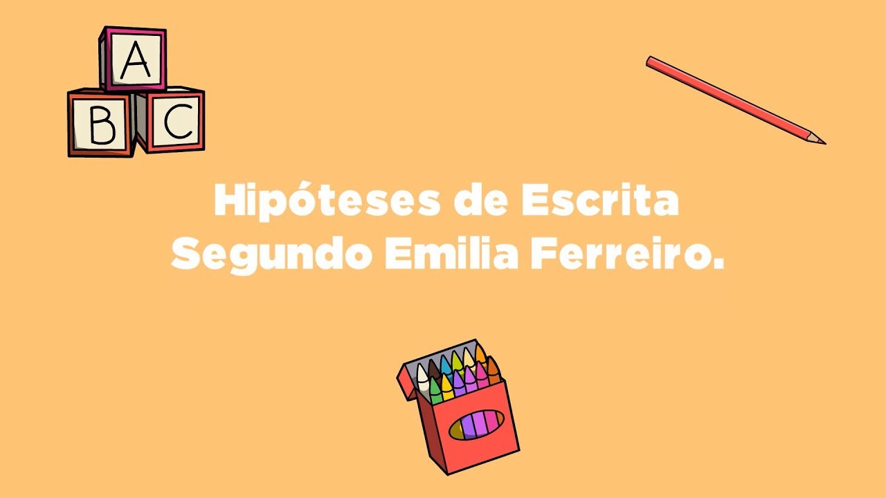 Hipóteses de Escrita segundo Emília Ferreiro