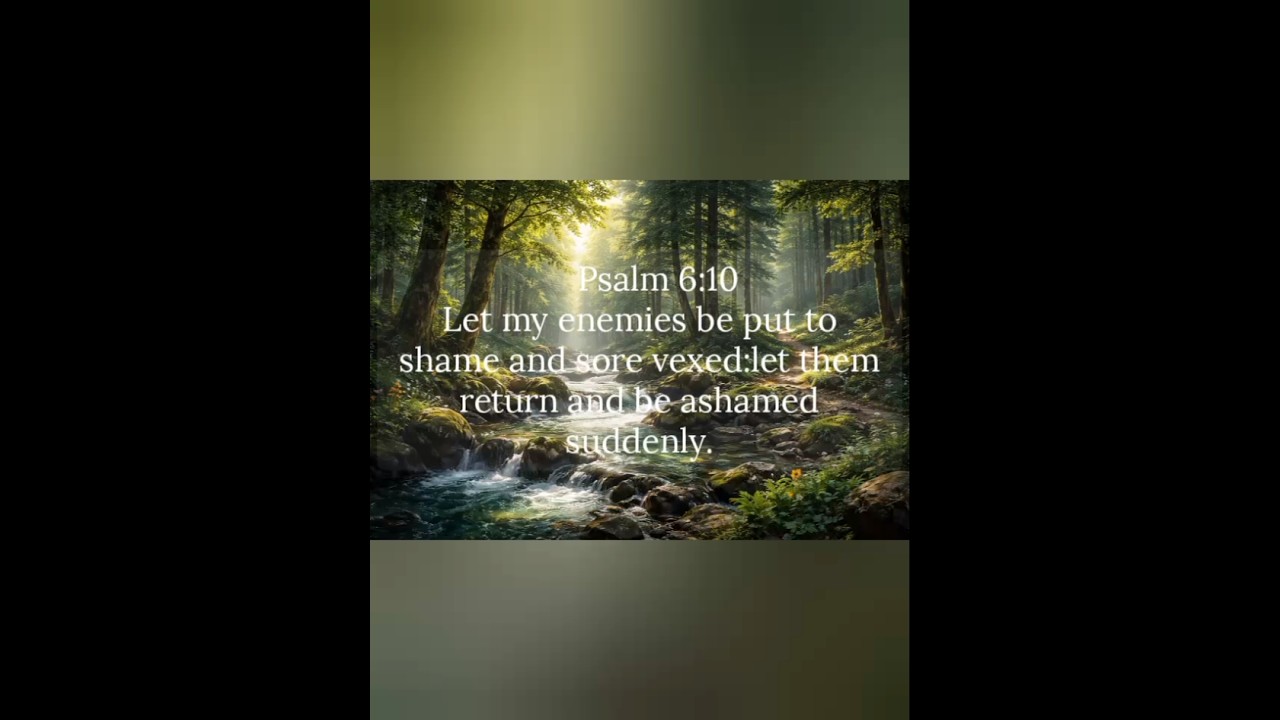 Psalm 6:10 &ndash; God Will Turn the Battle in Your Favor#shorts
