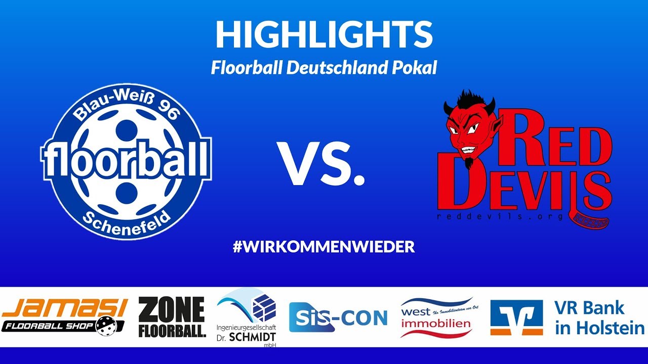 Floorball Highlights: Blau-Weiß 96 vs. Red Devils Wernigerode | 3. Runde FD-Pokal, Saison 2019/20
