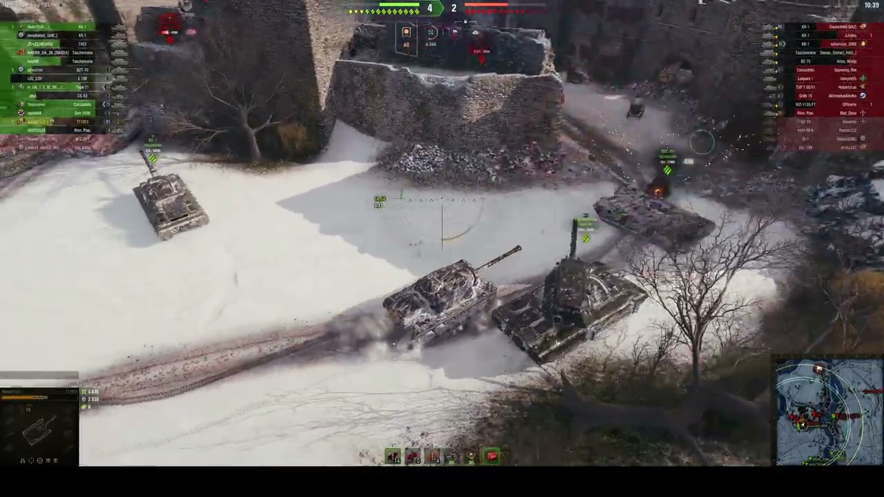 T110E3 - 14 296 damage / 8 kill / 5 910 blocked / 1 149 assist