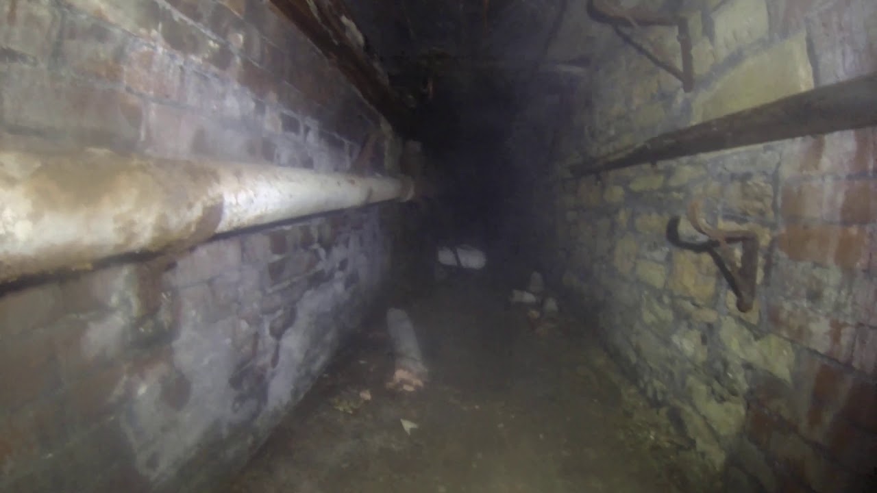 Tunnels under the old Queen Victoria Hospital Burnley