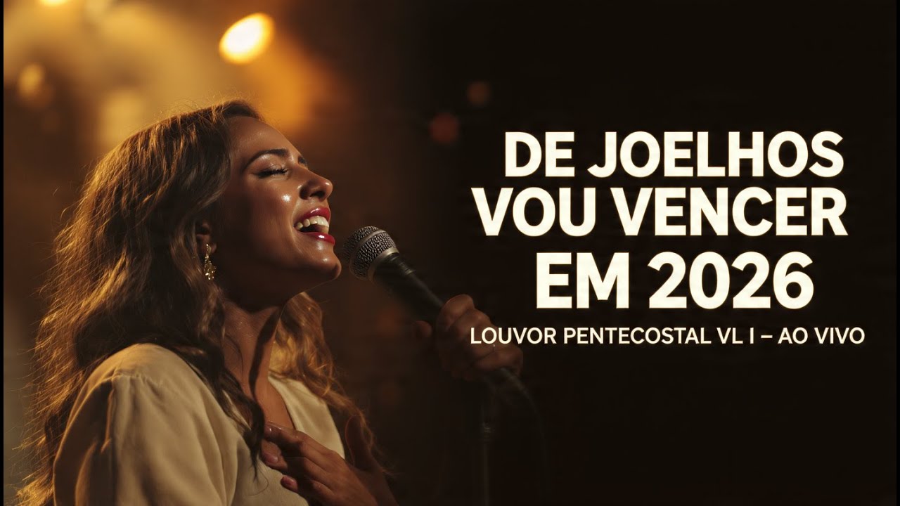 É DE JOELHOS NO CHÃO QUE VAMOS VENCER EM 2026 | Louvor Pentecostal - VL I  ❤️🔥