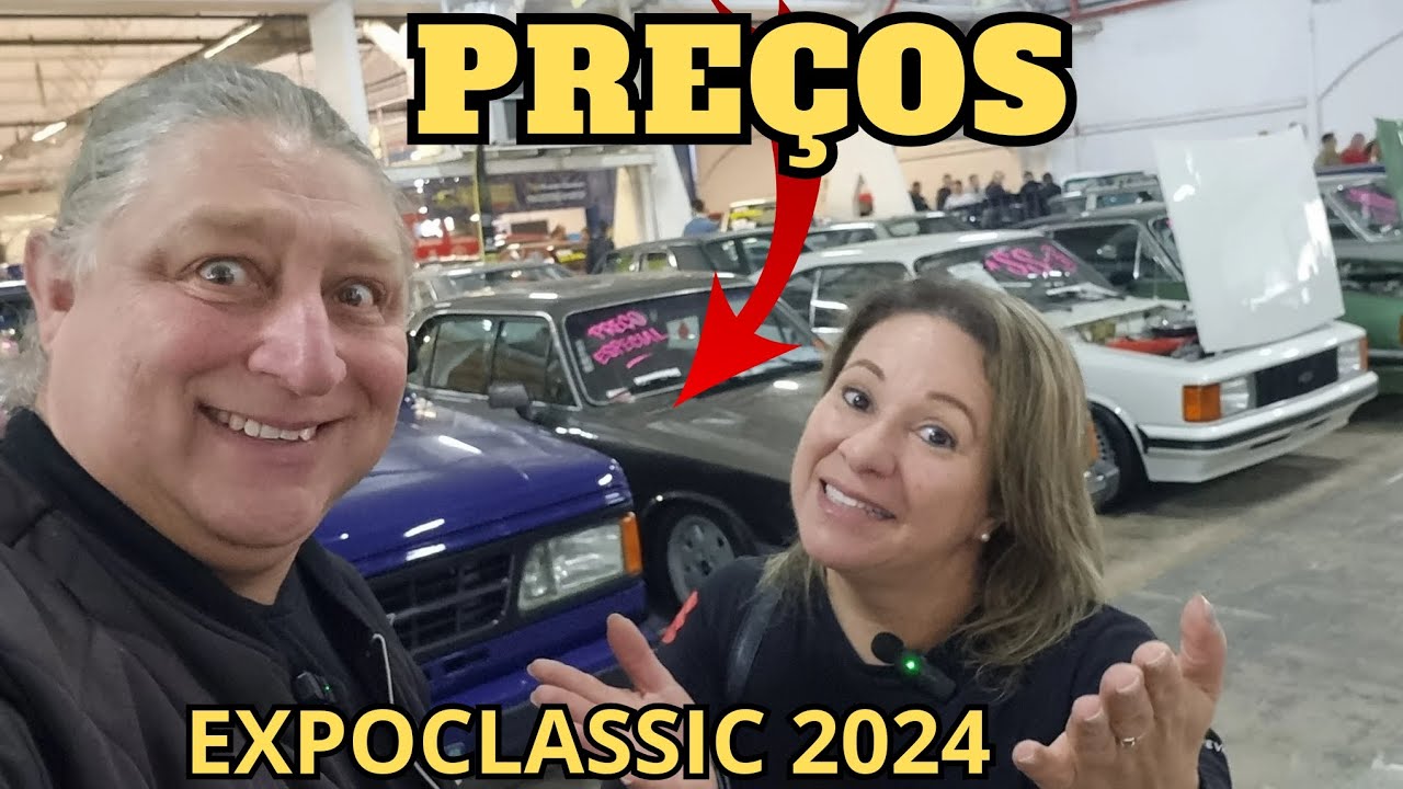 PREÇOS DOS CARROS NA EXPOCLASSIC 2024.