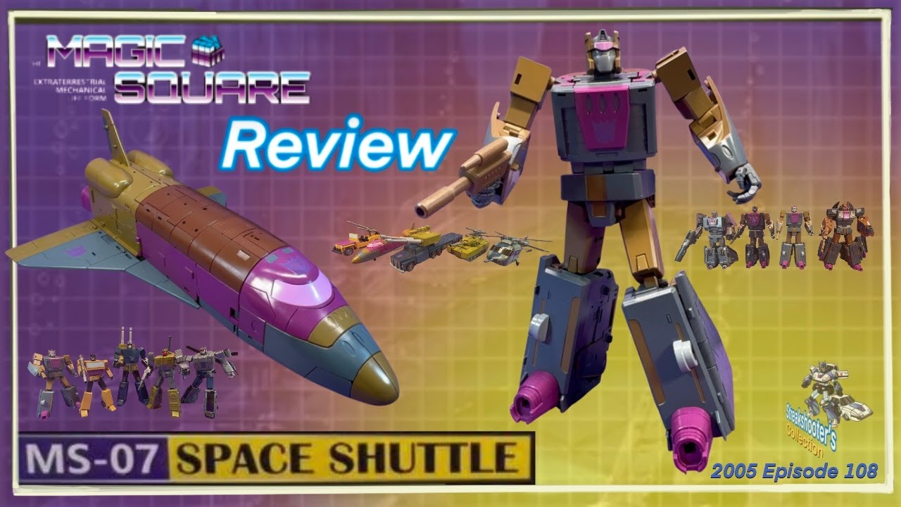 Обзор космического шаттла Magic Square MS-07 / Transformers Combaticon Blast Off