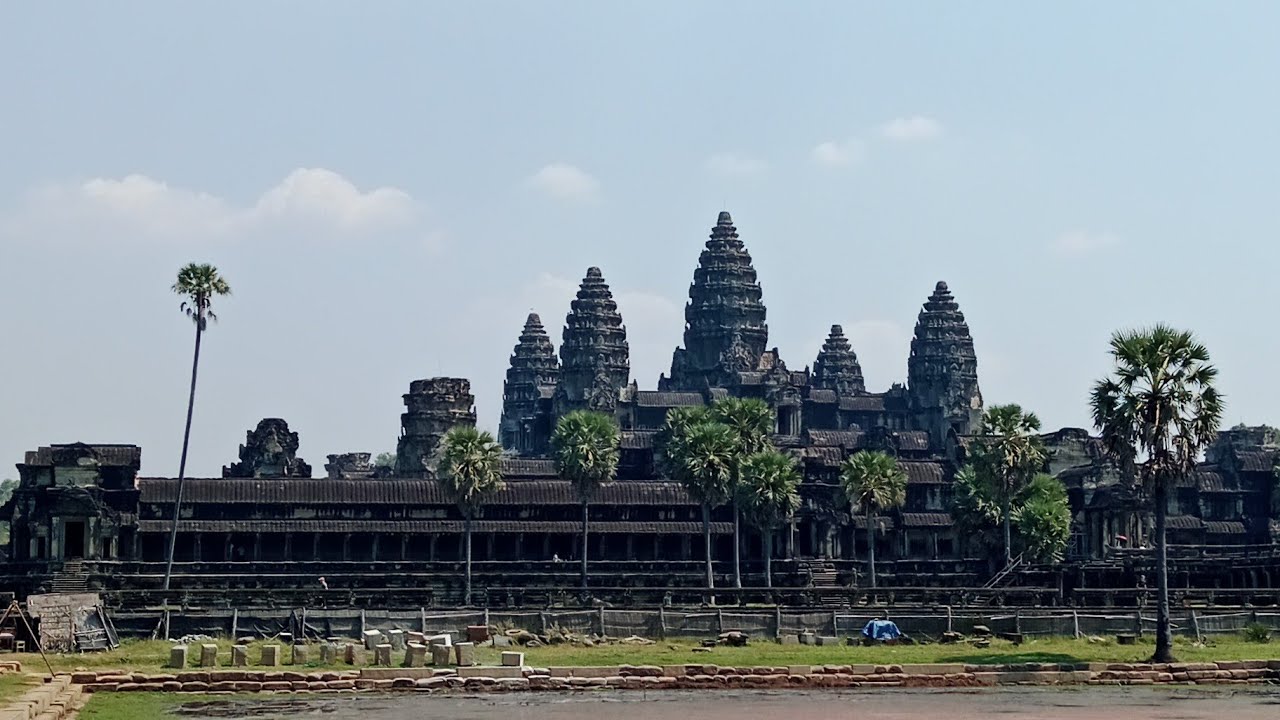 អង្គរភាគ3 : Wow! សម្រស់ប្រាសាទអង្គរវត្តមើលមិនចេះជិនណាយ😍 #viralreels #fypシ #trending @