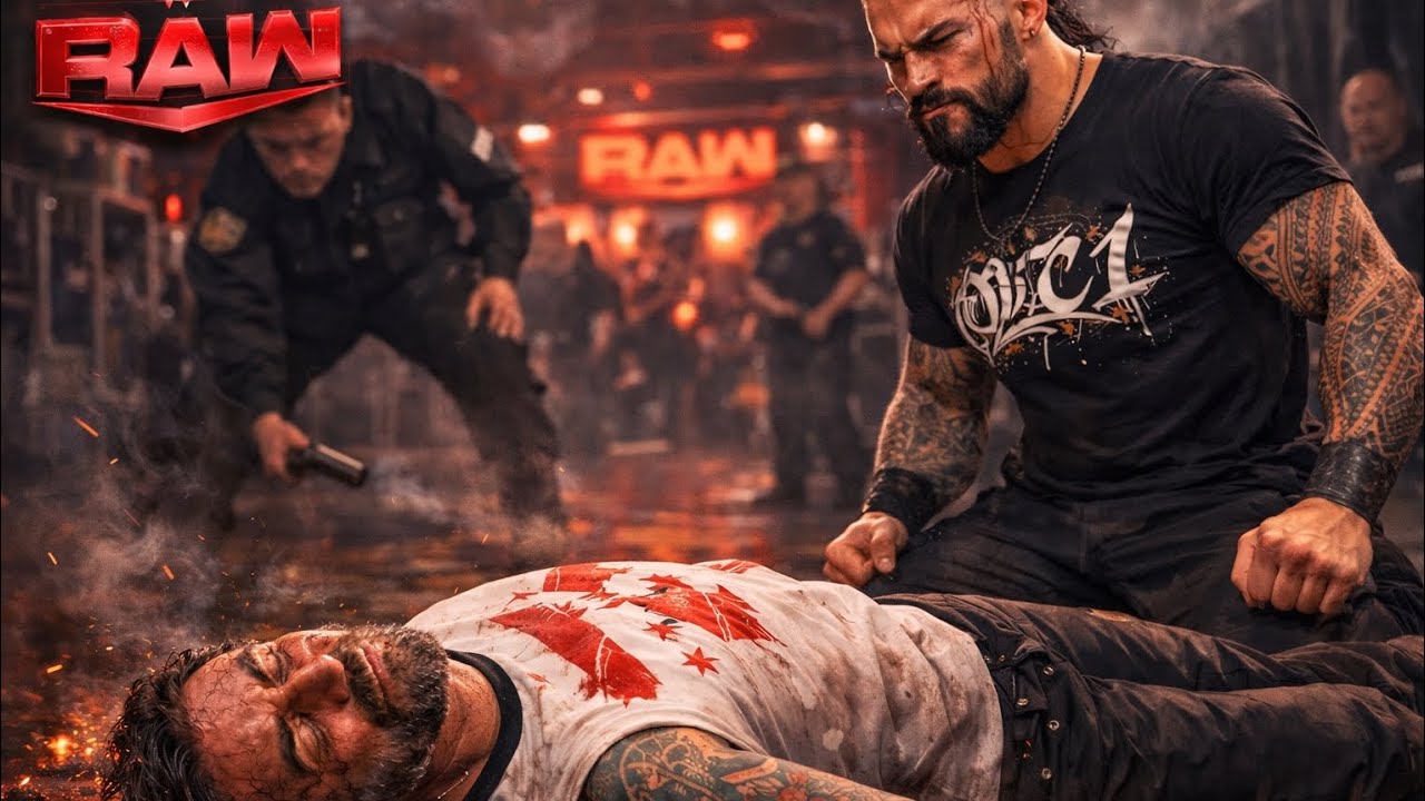 Roman reigns destroyed cm punk after raw||