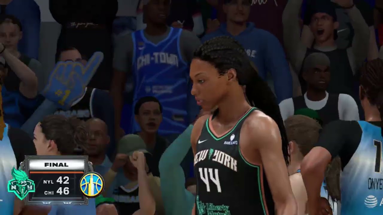 MyWNBA, Sky VS Liberty - Pt - 4