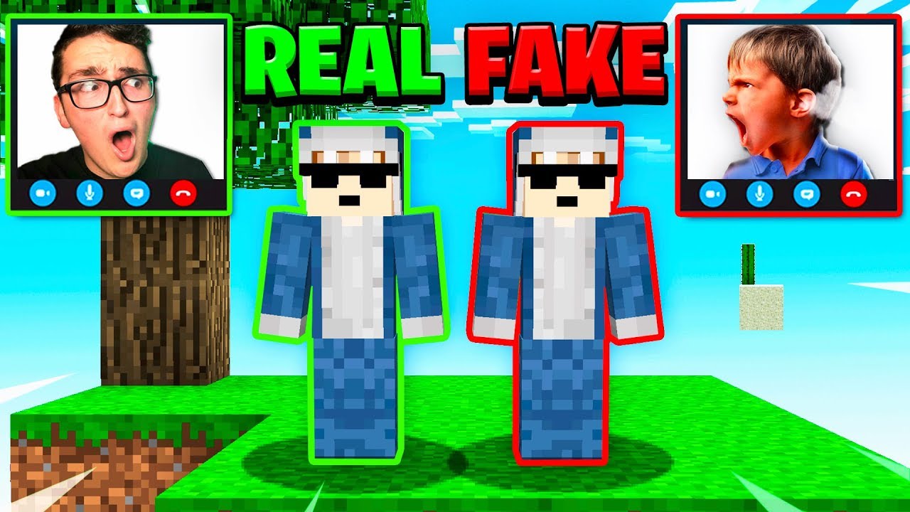 **ANGRY** KID PRETENDS TO BE ME, THEN WE SKYPED...