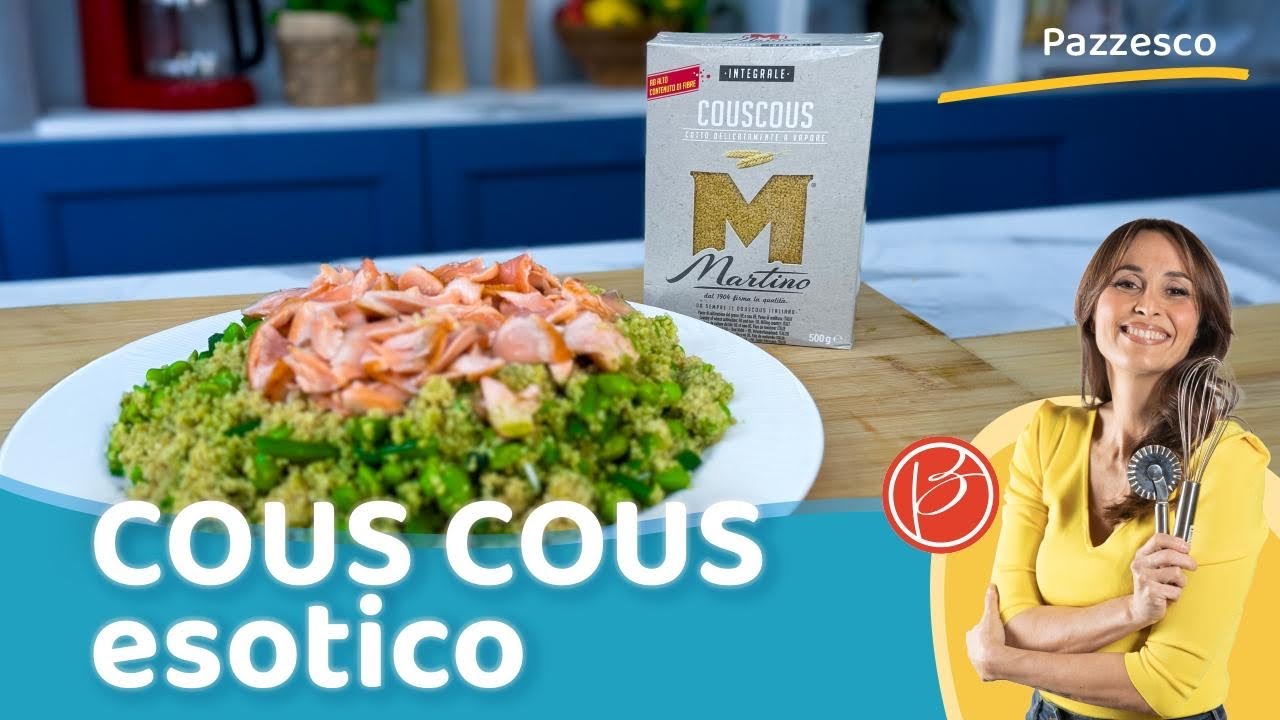 Cous cous esotico con salmone ed edamame - Benedetta Parodi Official