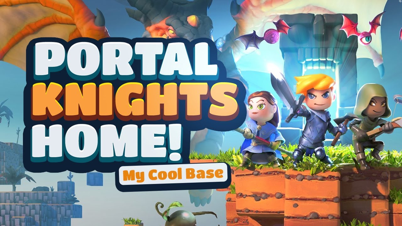 Portal Knight - Cool Home Base Build with Secret Basment