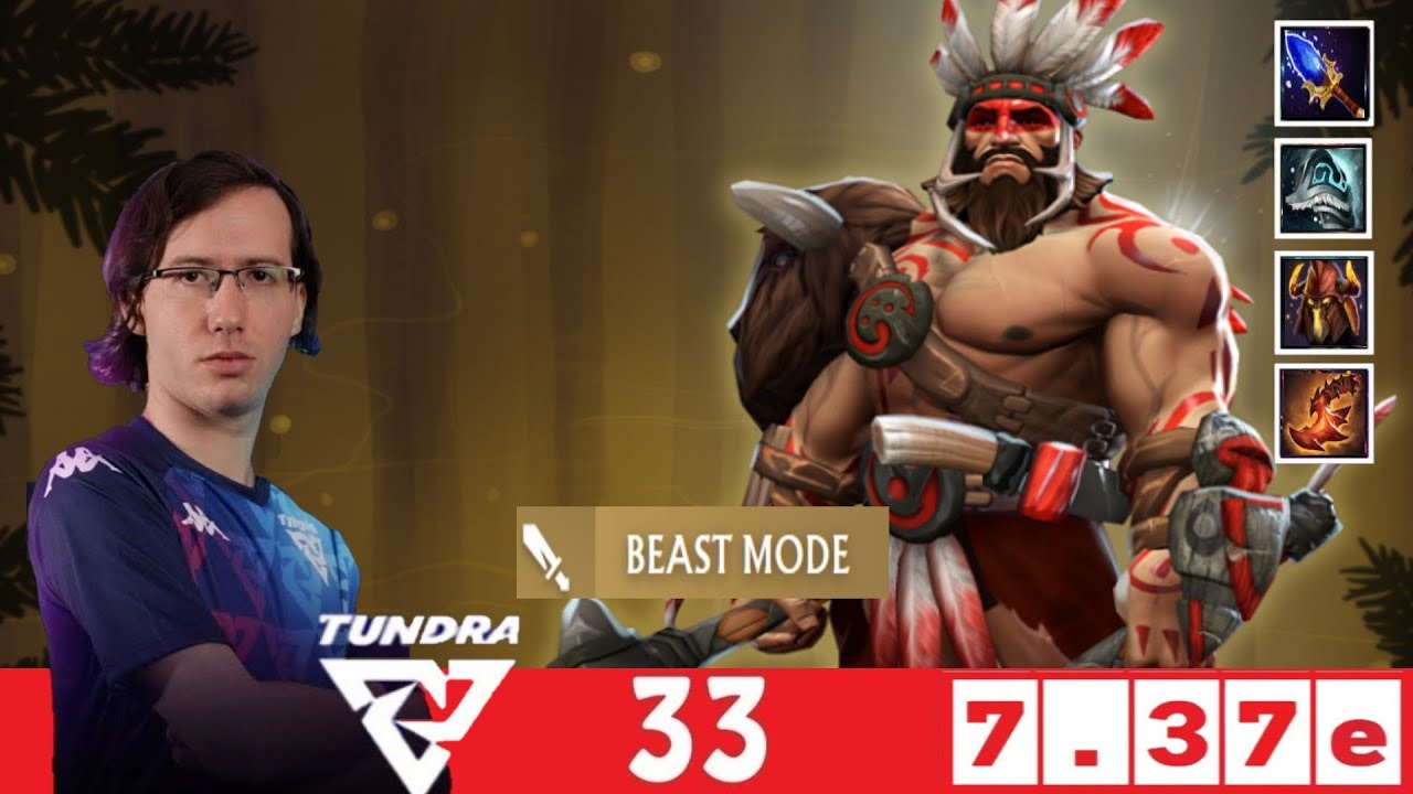 [DOTA 2] TUNDRA.33 BEASTMASTER [TUNDRA vs NIGMA] [Blast Slam II]