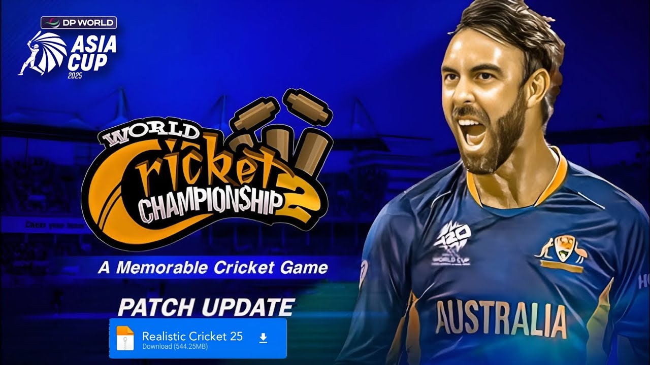 Realistic Cricket 25 Asia Cup 2025 Patch | New Kits Squads&Stadium Banners | WCC2 Mod | ShakoorPlays