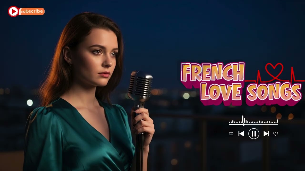 Soft Romantic French Music 💞 Paris Love Songs for Relaxing Time