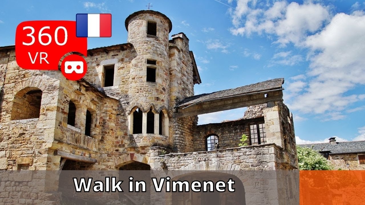 360&deg; views of France : Today a walk in Vimenet
